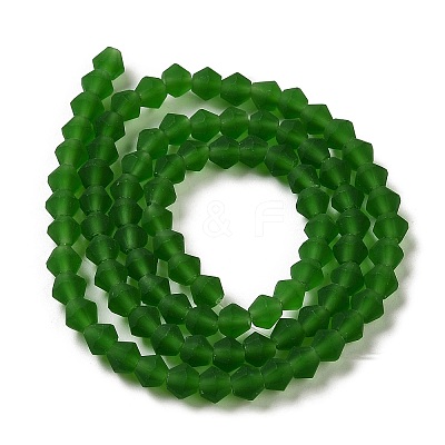 Imitate Austrian Crystal Frosted Glass Beads Strands X-EGLA-A039-T6mm-MD25-1