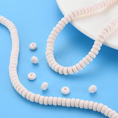 Handmade Polymer Clay Beads Strands X-CLAY-N008-117-1