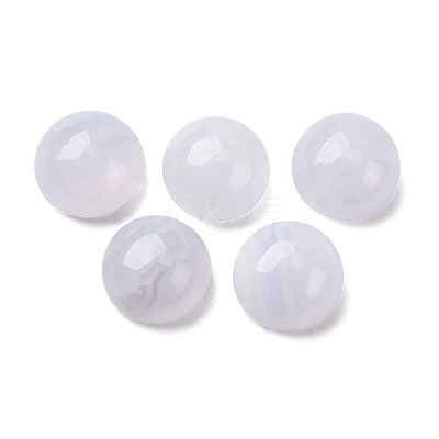 Natural Blue Lace Agate Cabochons G-O185-01G-02-1