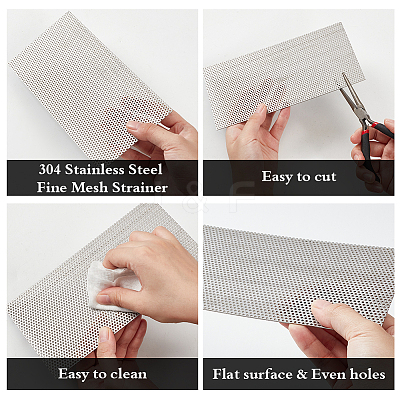304 Stainless Steel Fine Mesh Strainer DIY-WH0504-280A-1