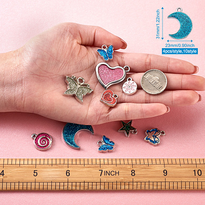 CCB Plastic Pendants CCB-TA0001-03-1