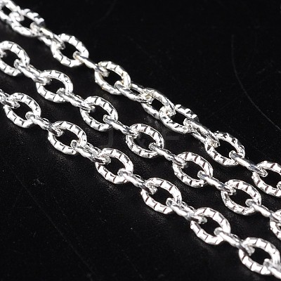 Iron Textured Cable Chains CHT104Y-S-1