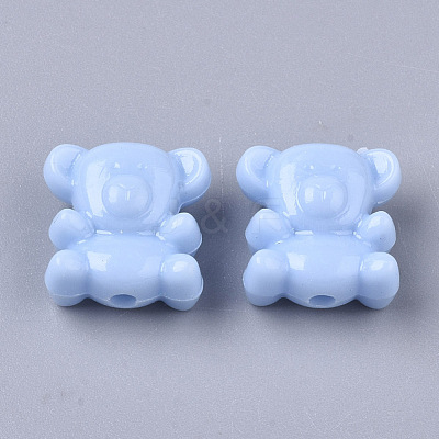 Opaque Acrylic Beads MACR-N008-05-1