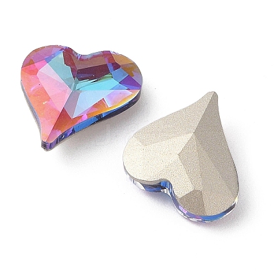 Glass Rhinestone Cabochons RGLA-L029-07A-BBLA-1