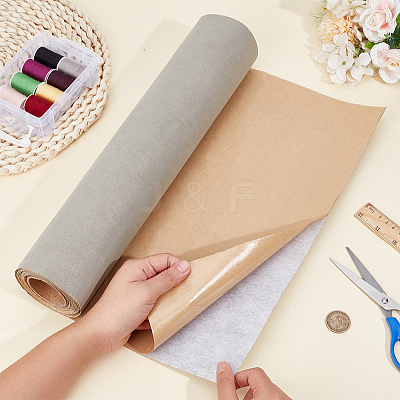 Self-adhesive Flocking Fabric DIY-WH0899-92A-1