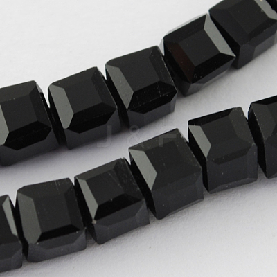 Glass Bead Strands X-GLAA-R041-8x8mm-20-1