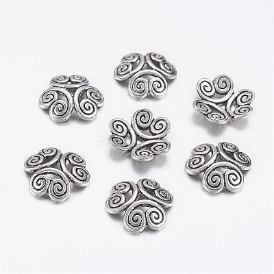Tibetan Style Bead Caps EA483Y-1
