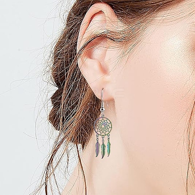 5Pcs Alloy Big Pendants FIND-YW0008-54-1