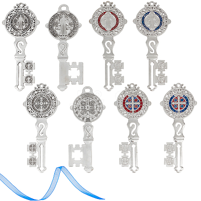 Tibetan Styles Alloy Big Pendants FIND-DR0002-13-1