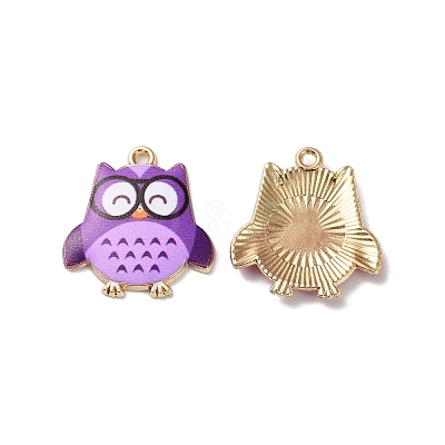 Alloy Enamel Pendants X-ENAM-C020-01-1