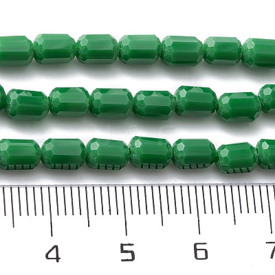 Opaque Glass Beads Strands GLAA-G112-04B-1