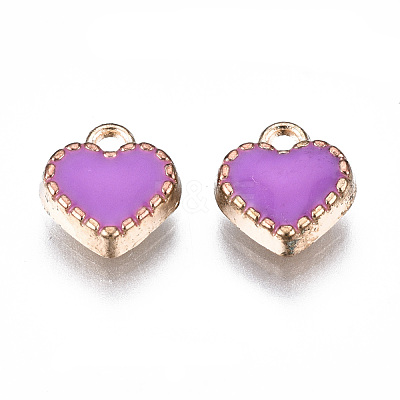 Alloy Enamel Charms X-ENAM-Q033-51H-1