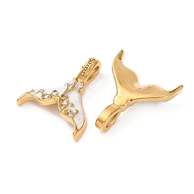 304 Stainless Steel Enamel Pendants STAS-Z193-10G-02-1