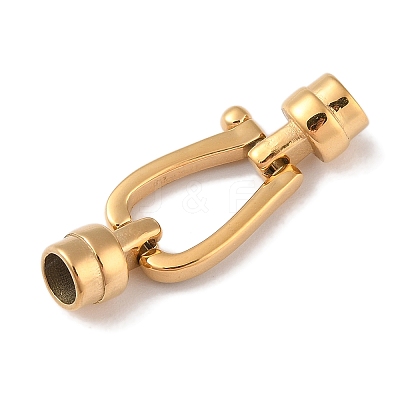 Ion Plating(IP) 304 Stainless Steel Cord Locks STAS-C109-25G-1