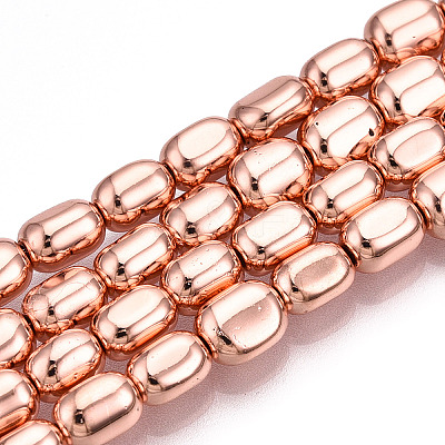 Electroplate Non-magnetic Synthetic Hematite Beads Strands G-L488-A-22-1
