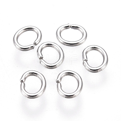 Tarnish Resistant 304 Stainless Steel Open Jump Rings STAS-F250-11P-A-1