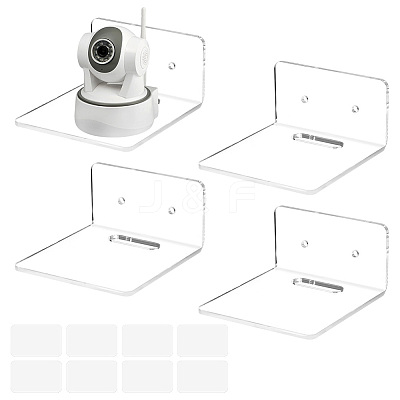 Transparent Acrylic Wall Mounted Display Stands ODIS-WH0025-84-1