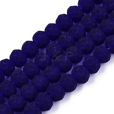 Transparent Glass Beads Strands LS-EGLA-A044-T6mm-MD06-1