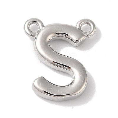 Rack Plating Brass Pendants KK-L216-003P-S-1