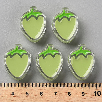 Transparent Enamel Acrylic Beads LS-X1-TACR-S155-003D-1