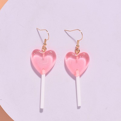 Stainless Steel Plastic Dangle Earrings FS-WG9C83A-05-1