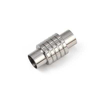 304 Stainless Steel Magnetic Clasps Hand Polished STAS-C127-16P-1