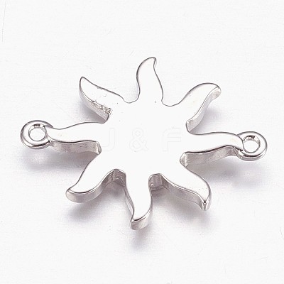 Synthetic Opal Links Connectors KK-K228-06-P-1