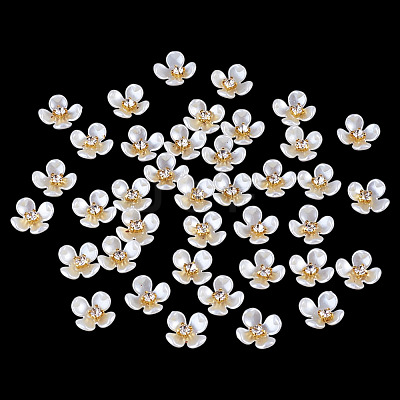 80Pcs Resin Bead Caps KY-TADJ0001-11-1