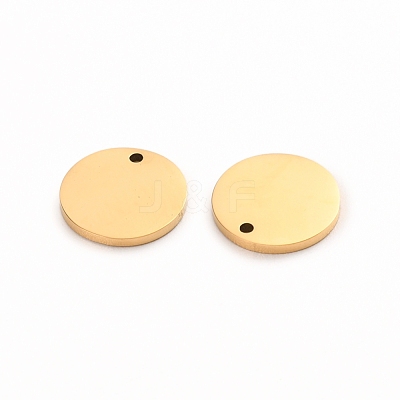 Ion Plating(IP) 304 Stainless Steel Charms STAS-I141-03A-G-1