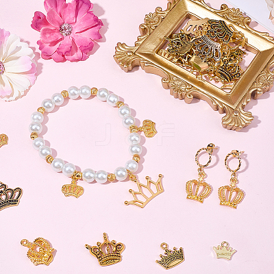 70Pcs 7 Styles Alloy Pendants FIND-BM0001-47-1