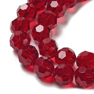 Transparent Glass Beads EGLA-A035-T10mm-D02-1