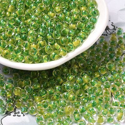 Transparent Glass Round Seed Beads X1-SEED-B001-05A-04-1