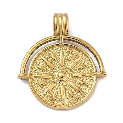 304 Stainless Steel Pendants STAS-K322-20B-G-1