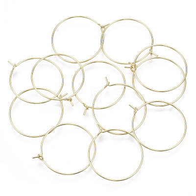 Brass Wine Glass Charms Rings KK-R112-037A-NF-1