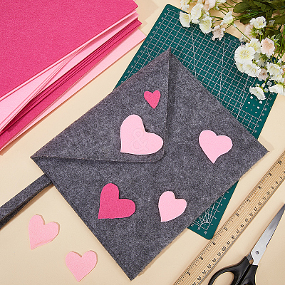 21Pcs 3 Colors Non Woven Felt Fabric SENE-CP0001-01C-1