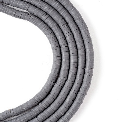 Handmade Polymer Clay Beads Strands CLAY-R089-6mm-Q062-1