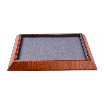 Rectangle Wood Pesentation Jewelry Bracelets Display Tray ODIS-P008-19B-01-1