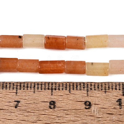 Natural Red Aventurine Beads Strands GG-N002-01A-22-1