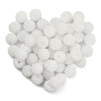 50Pcs Imitation Pearl Acrylic Beads OACR-YW0001-11B-1