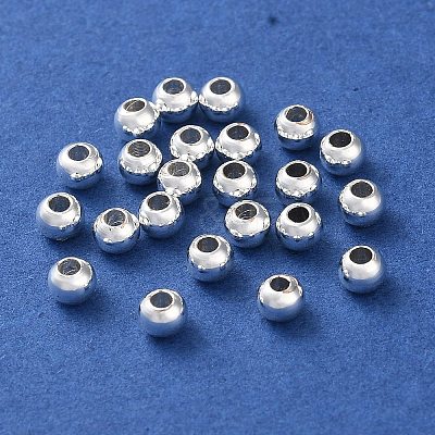 Rack Plating Brass Spacer Beads KKB-I709-03C-S-1