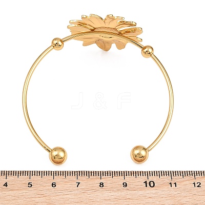 304 Stainless Steel Cuff Bangles SA-Z002-01G-02-1