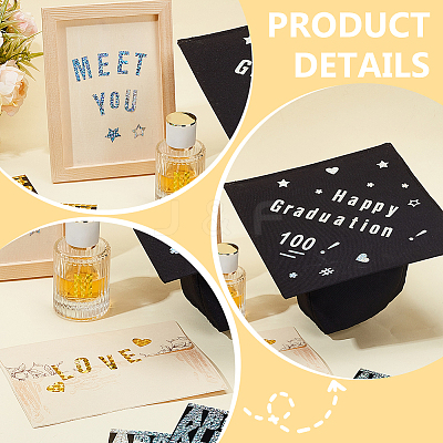 12 Sheets 2 Colors Paper Self-Adhesive Stickers DIY-GA0009-64-1