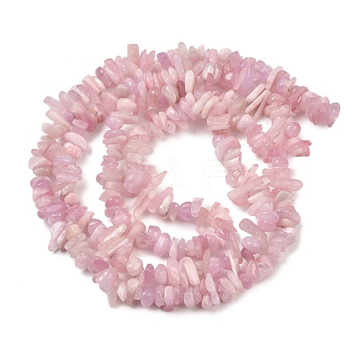 Natural Kunzite Beads Strands G-P597-A01-01-1