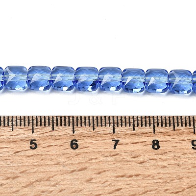 Transparent Glass Beads Strands X-GLAA-L050-A17-1