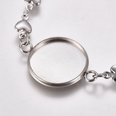 Tarnish Resistant 304 Stainless Steel Bracelet Making LS-STAS-L248-009P-1