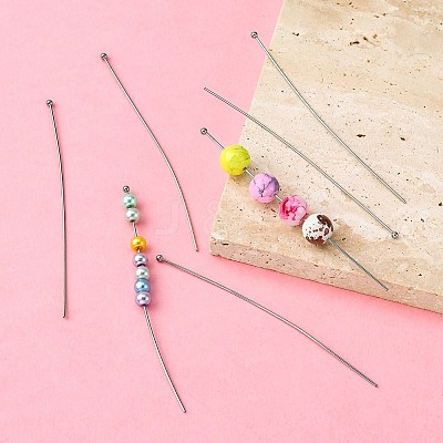 Tarnish Resistant 304 Stainless Steel Ball Head Pins LS-STAS-K146-045-0.7x70mm-1
