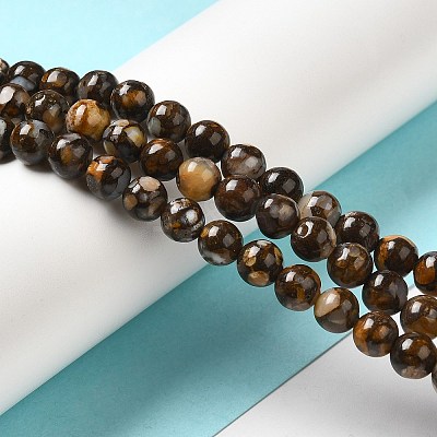 Natural African Opal Beads Strands G-H298-A11-02-1