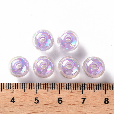 Transparent Acrylic Beads X-TACR-S152-15B-SS2114-1