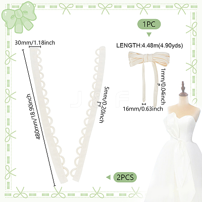 Bridal Dress Zipper Replacement DIY-WH0504-363A-1