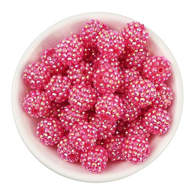 AB-Color Resin Rhinestone Beads RESI-S315-14x16-09-1
